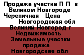 Продажа участка П-П1 в Великом Новгороде, Черепичная › Цена ­ 10 500 000 - Новгородская обл., Великий Новгород г. Недвижимость » Земельные участки продажа   . Новгородская обл.,Великий Новгород г.